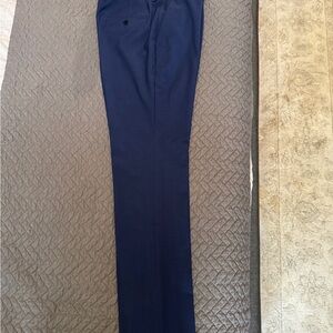 Men's slim fit Express Navy Blue dress pants.